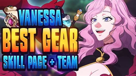 S10 Secret Agent Vanessa Build & Guide (Teams, Gear Sets